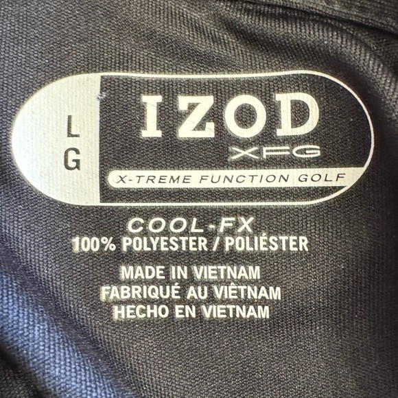 IZOD X-Treme Function Golf Polo Mens Size Large Cool & Dry Wicking NWT - Picture 14 of 16